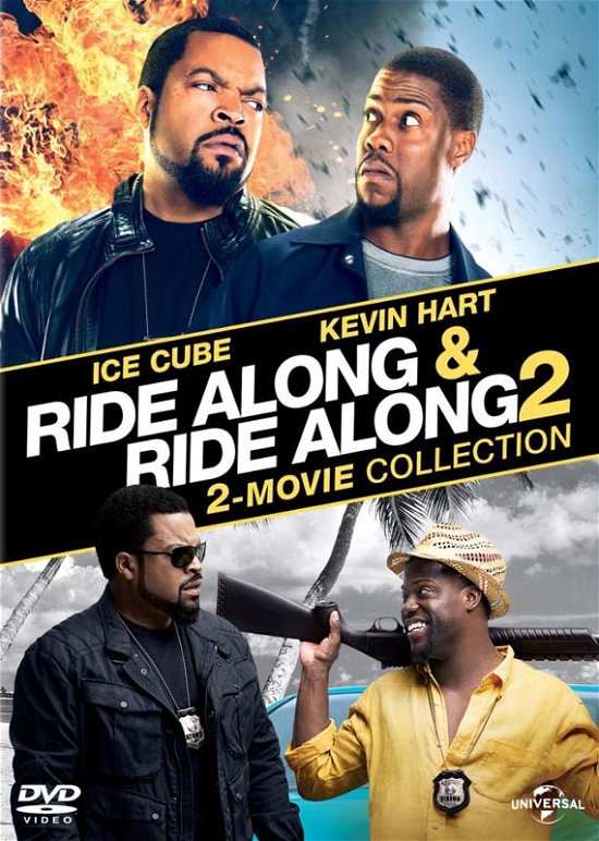 Cover for Ride Along 12 DVD · Ride Along / Ride Along 2 (DVD) (2016)
