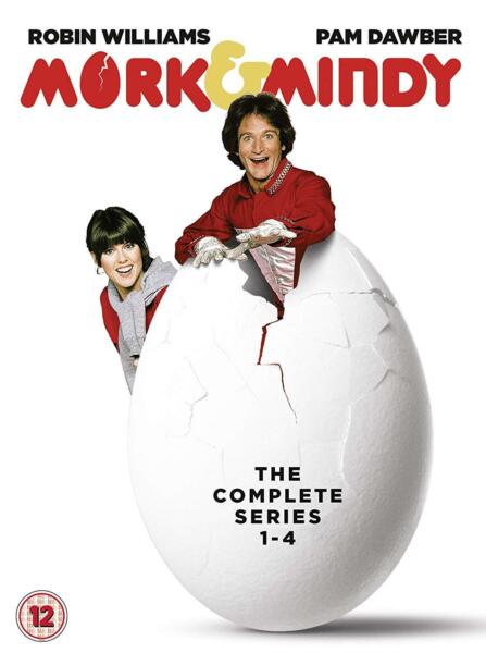 Cover for Mork  Mindy Complete Collection (Seasons 1-4) (DVD) (2018)