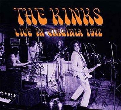 Live in Virginia 1972 (2lp Orange Vinyl) - The Kinks - Musiikki - LONDON CALLING - 5053792511532 - perjantai 23. kesäkuuta 2023