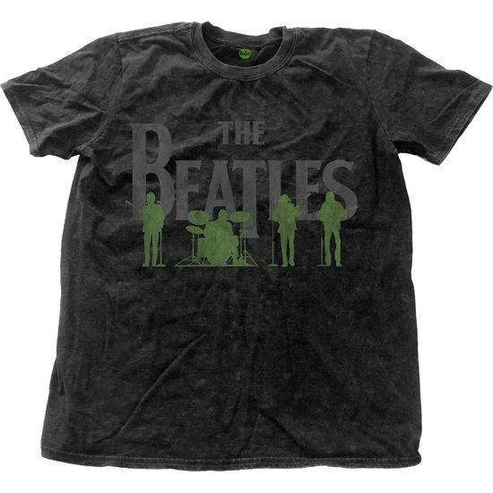 The Beatles Unisex T-Shirt: Saville Row Line-Up (Snow Wash) - The Beatles - Merchandise - MERCHANDISE - 5055979985532 - February 28, 2017