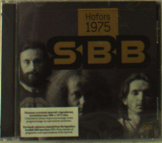 Hofors 1975 - Sbb - Music - GAD Records - 5901549197532 - March 24, 2017