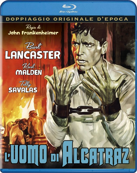 Cover for Cast · L'uomo Di Alcatraz (1962) (Blu-ray)