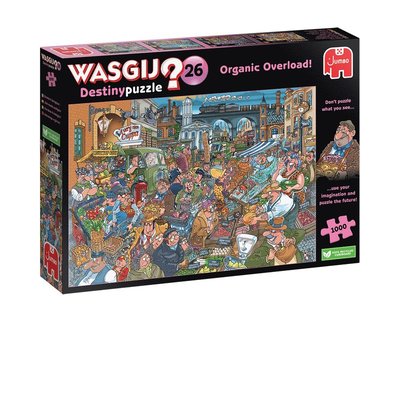 Cover for Wasgij Destiny 26 · Organic Overload! (1000 stukjes) (Toys)