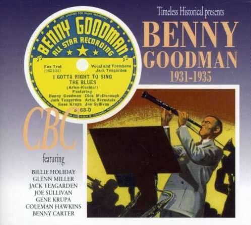 Cover for Benny Goodman  · 1931-1932 (CD)
