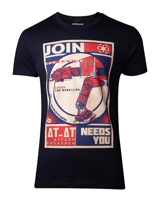 STAR WARS - Men T-Shirt Constructivist Poster - (S - T-Shirt - Merchandise -  - 8718526113532 - October 1, 2019