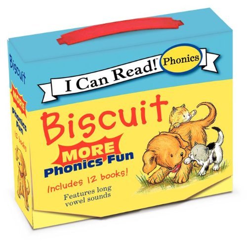 Cover for Alyssa Satin Capucilli · Biscuit: MORE 12-Book Phonics Fun!: Includes 12 Mini-Books Featuring Short and Long Vowel Sounds - My First I Can Read (Paperback Bog) [Box edition] (2013)