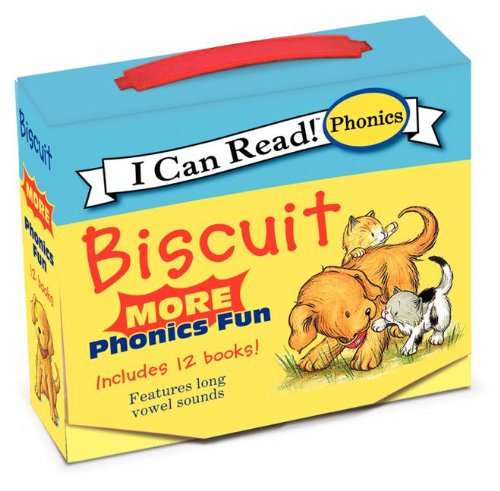 Cover for Alyssa Satin Capucilli · Biscuit: MORE 12-Book Phonics Fun!: Includes 12 Mini-Books Featuring Short and Long Vowel Sounds - My First I Can Read (Pocketbok) [Box edition] (2013)