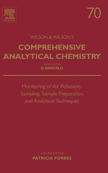 Cover for Patricia Forbes · Monitoring of Air Pollutants: Sampling, Sample Preparation and Analytical Techniques - Comprehensive Analytical Chemistry (Hardcover Book) (2015)