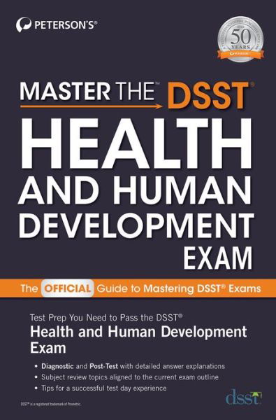 Cover for Peterson's · Master the DSST Health and Human Development Exam (Taschenbuch) (2021)