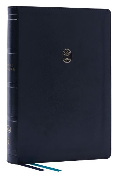 Cover for Henry Blackaby · Nkjv, Encountering God Study Bible, Leathersoft, Black, Red Letter, Thumb Indexed, Comfort Print (Bok) (2023)