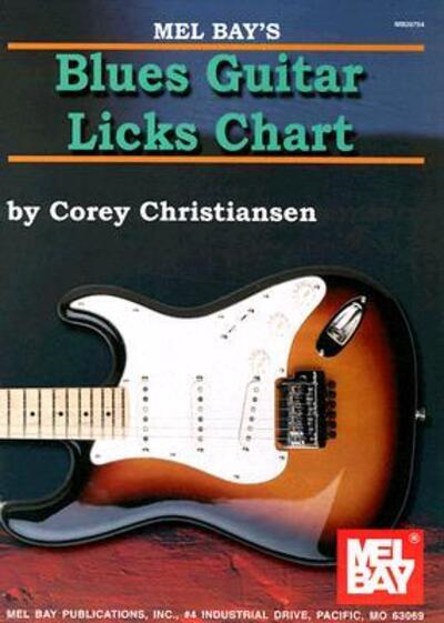 Cover for Corey Christiansen · Blues Guitar Licks Chart (N/A) (2005)