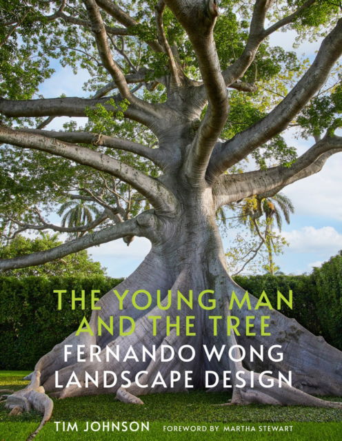 Cover for Tim Johnson · The Young Man and the Tree: Fernando Wong Landscape Design (Hardcover Book) (2024)