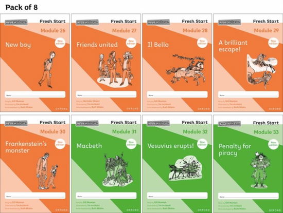 Read Write Inc. Fresh Start: 2024 Modules 26-33 - Pack of 8 - Read Write Inc. Fresh Start - Gill Munton - Książki - Oxford University Press - 9781382053532 - 5 września 2024