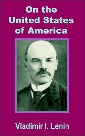 Cover for Vladimir Il'ich Lenin · Lenin On the United States of America (Taschenbuch) (2002)