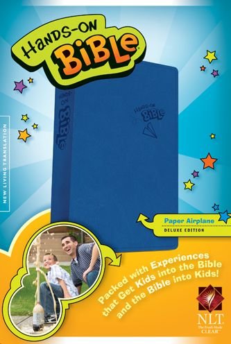 Cover for Tyndale House Publishers · NLT Hands-On Bible, Updated Edition (Læderbog) [Updated edition] [Blue Imitation] (2014)
