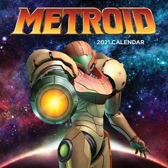 Metroid 2021 Wall Calendar - Nintendo - Produtos - Abrams - 9781419744532 - 28 de julho de 2020