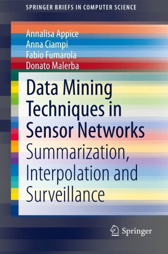 Cover for Annalisa Appice · Data Mining Techniques in Sensor Networks: Summarization, Interpolation and Surveillance - SpringerBriefs in Computer Science (Paperback Book) [2014 edition] (2013)