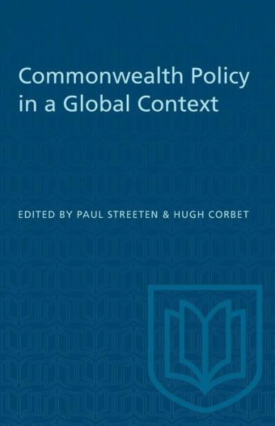 Cover for Paul Streeten · Commonwealth Policy in a Global Context (Paperback Book) (1971)