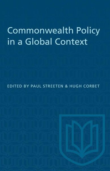 Cover for Paul Streeten · Commonwealth Policy in a Global Context (Paperback Book) (1971)