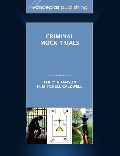 Cover for Terry Adamson · Criminal Mock Trials | First Edition 2012 (Paperback Bog) (2012)