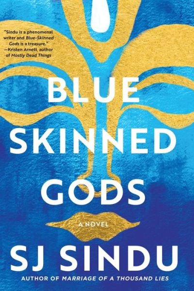 Cover for SJ Sindu · Blue-Skinned Gods (Taschenbuch) (2022)