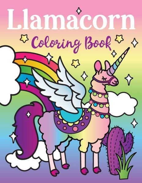 Cover for Nyx Spectrum · Llamacorn Coloring Book (Paperback Book) (2019)