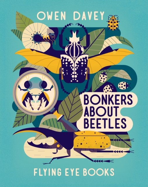 Cover for Owen Davey · Bonkers About Beetles - About Animals (Paperback Bog) (2023)