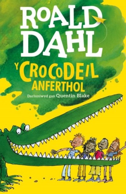Cover for Roald Dahl · Crocodeil Anferthol, Y (Paperback Bog) (2021)
