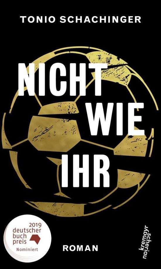 Cover for Schachinger · Nicht wie ihr (Book)