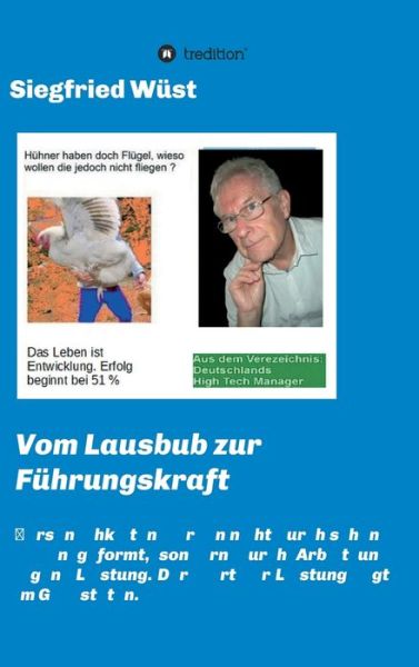 Cover for Siegfried Wust · Vom Lausbub zur Fuhrungskraft (Hardcover Book) (2021)