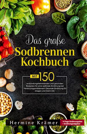 Cover for Hermine Krämer · Das große Sodbrennen Kochbuch! Inklusive 14 Tage Ernährungsplan und Nährwerteangaben! 1. Auflage (Book) (2022)