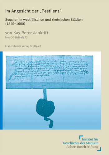 Cover for Kay Peter Jankrift · Im Angesicht Der 'pestilenz' (Pocketbok) (2020)