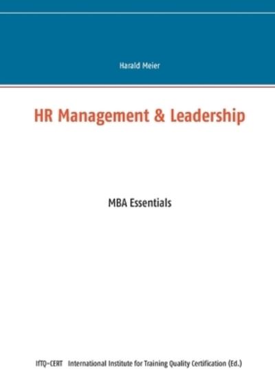 Cover for Meier · HR Management &amp; Leadership (N/A) (2021)