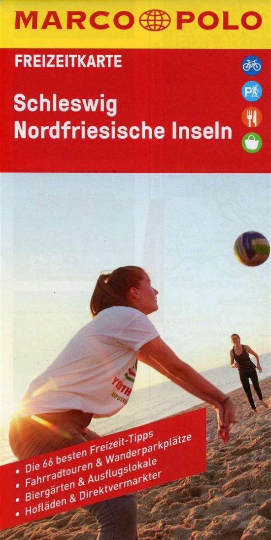 Cover for Mair-Dumont · Schleswig, Nordfriesische Inseln, Marco Polo Freizeitkarte (Drucksachen) (2020)