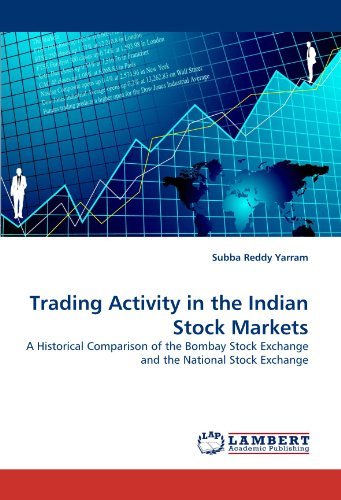 Trading Activity in the Indian Stock Markets: a Historical Comparison of the Bombay Stock Exchange and the National Stock Exchange - Subba Reddy Yarram - Böcker - LAP LAMBERT Academic Publishing - 9783844308532 - 3 mars 2011
