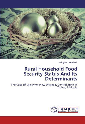 Cover for Misgina Asmelash · Rural Household Food Security Status and Its Determinants: the Case of Laelaymychew Woreda, Central Zone of Tigirai, Ethiopia (Paperback Book) (2012)