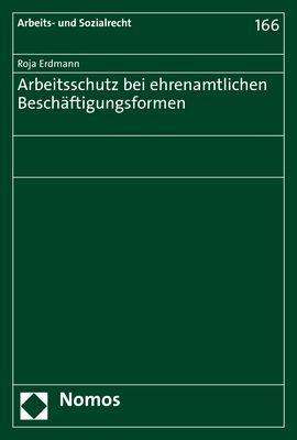 Cover for Erdmann · Arbeitsschutz bei ehrenamtliche (N/A) (2021)