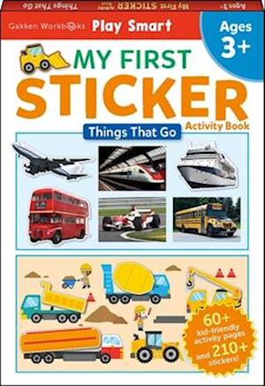 Cover for Gakken Early Childhood Experts · My First Sticker Activity Book Things That Go (Buch) (2025)