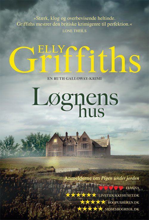 Cover for Elly Griffiths · Løgnens hus (Hæftet bog) [1. udgave] (2018)
