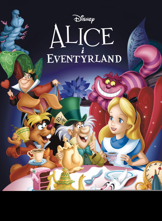 Cover for Disney · Walt Disney klassikere: Alice i Eventyrland (Bound Book) [1. Painos] (2024)