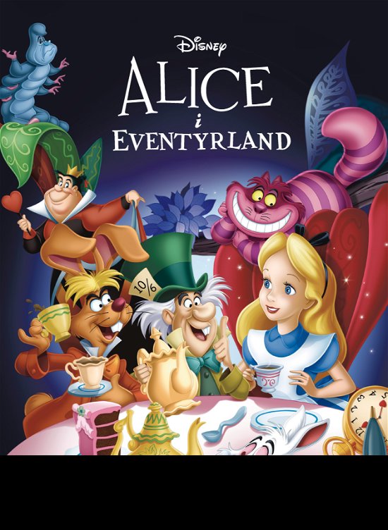 Walt Disney klassikere: Alice i Eventyrland - Disney - Livros - CARLSEN - 9788727020532 - 9 de janeiro de 2024
