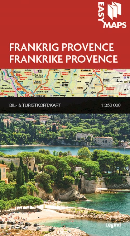 Cover for Legind A/S · Easy Maps - Lande og regioner: Easy Maps - Provence (Map) [1st edition] (2015)