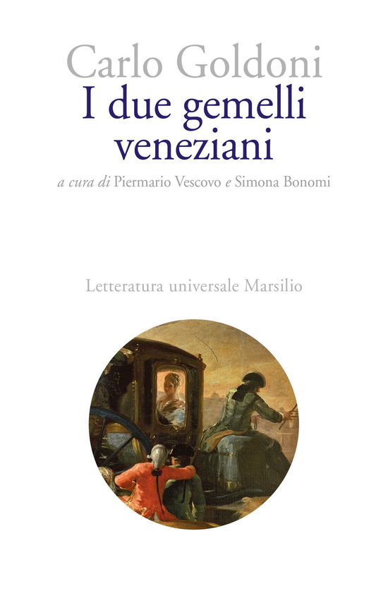 Cover for Carlo Goldoni · I Due Gemelli Veneziani (Book)