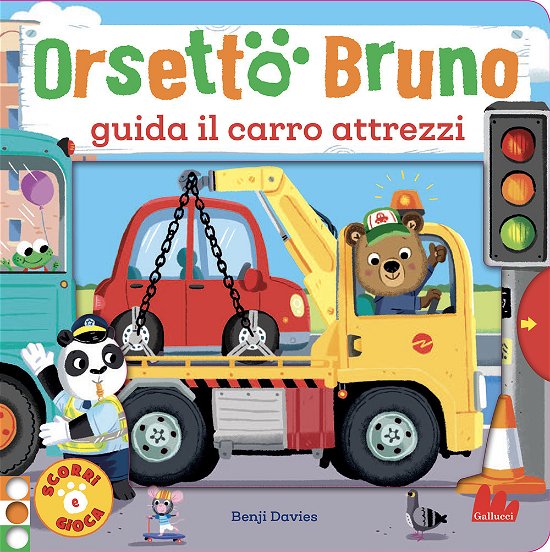Cover for Benji Davies · Orsetto Bruno Guida Il Carro Attrezzi. Ediz. A Colori (Bog)