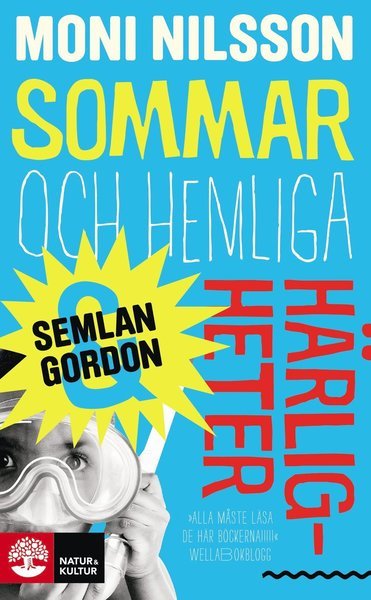Cover for Moni Nilsson · Semlan och Gordon: Sommar och hemliga härligheter (Pocketbok) (2019)