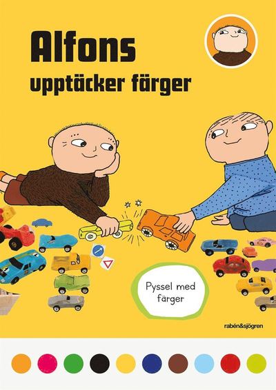 Alfonsprodukter: Alfons upptäcker färger - Karin Johansson - Książki - Rabén & Sjögren - 9789129717532 - 28 czerwca 2019