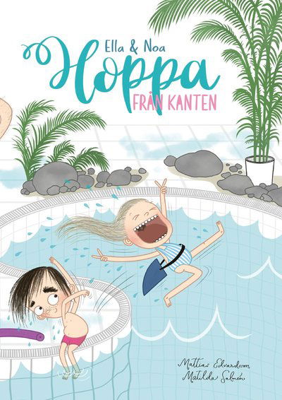 Cover for Matilda Salmén Mattias Edvardsson · Hoppa från kanten (Hardcover Book) (2019)