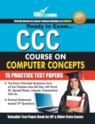 CCC Course On Computer Concepts (Practice Test Papers) - Diamond - Bücher - Diamond Books - 9789350838532 - 7. Dezember 2020