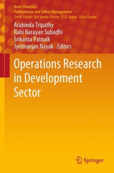 Cover for Operations Research in Development Sector (Book) [1st ed. 2019 edition] (2018)