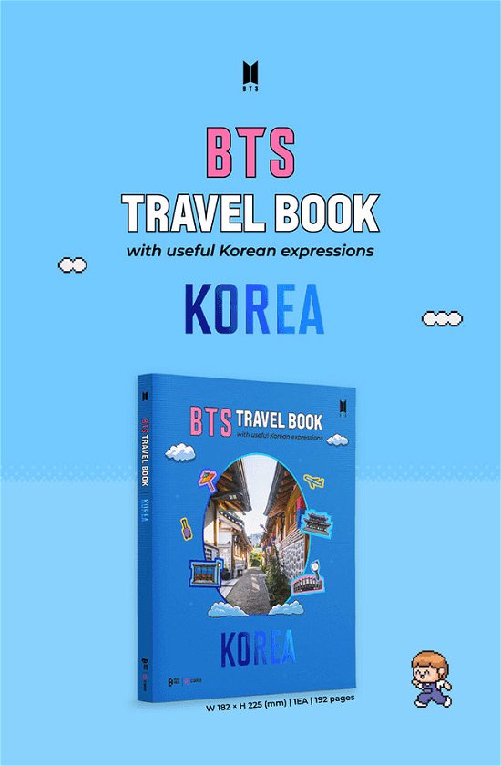 Travel Book (With Useful Korean Expressions) - BTS - Bøger - Cake - 9791190996532 - 15. januar 2023